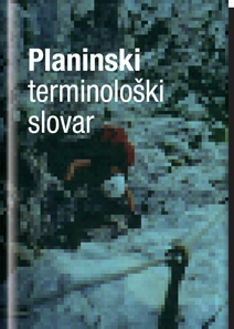 Platnica za Planinski terminološki slovar